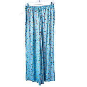 Dippin Daisys Womens Lounge Beach Pants‎ New Martini Medium  Blue